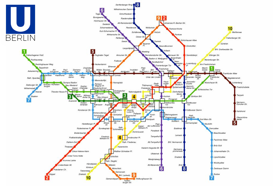 tube metropolitana Berlinese